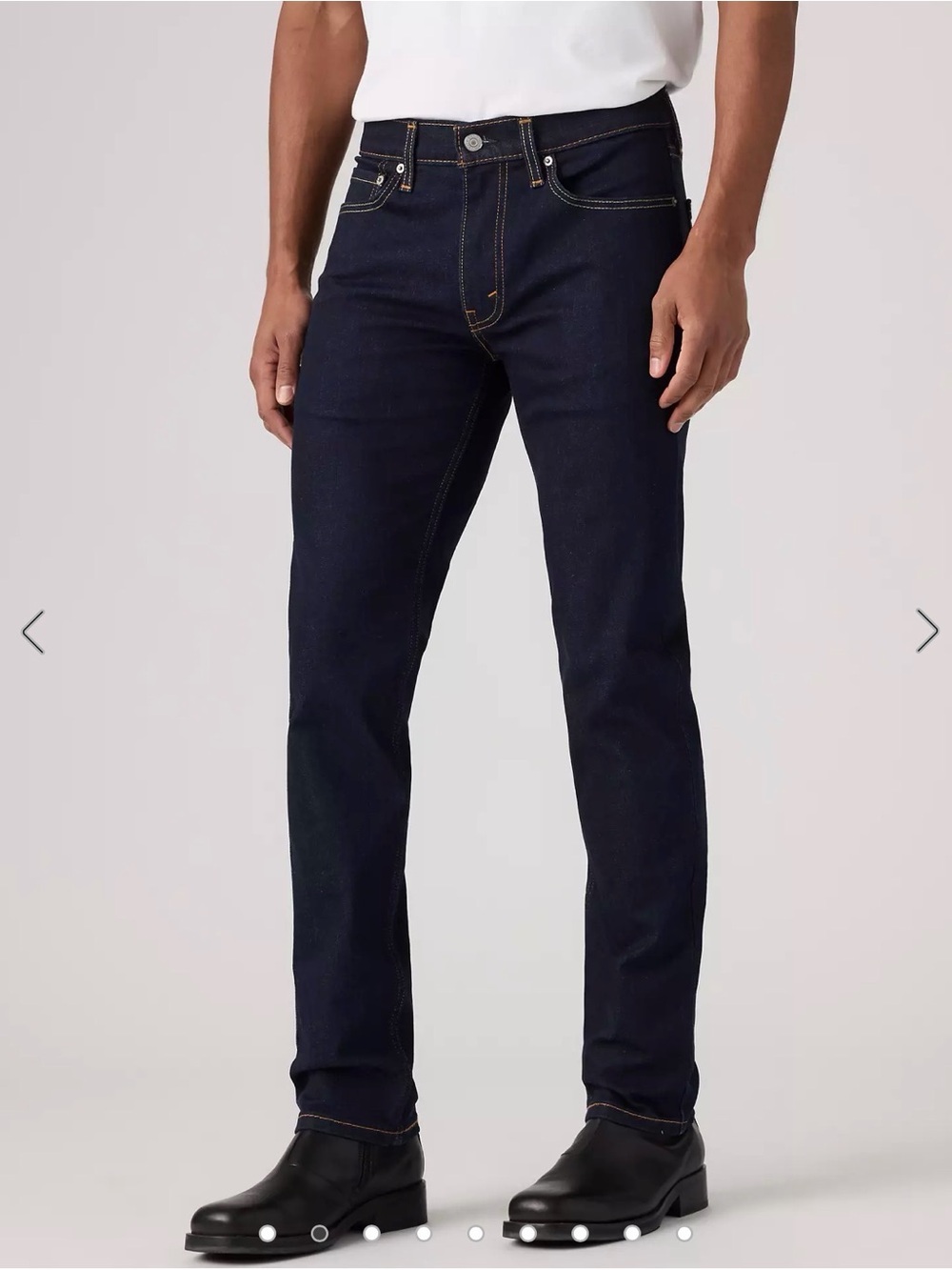 Men’s Levi Strauss 511 Modern Slim Straight Jeans in Dark Wash 34W x 30L NWOT